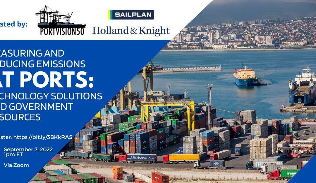 Measuring and Reducing Emissions At Ports: Technology Solutions and Government Resources
